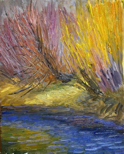 Feb28thwillows&water16x20w2